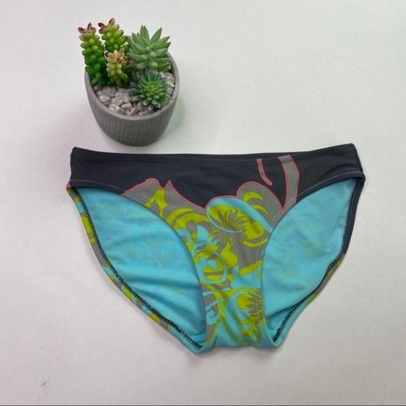 Athleta NWOT Bikini Swimsuit Bottoms Blue Bathing - Picture 12 of 15